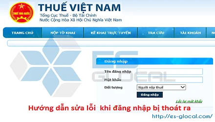 Hướng dẫn cách xử lý lỗi trang nhantokhai.gdt.gov.vn không đăng nhập được