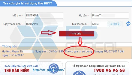 Tra cứu thời hạn sử dụng thẻ BHYT mới nhất