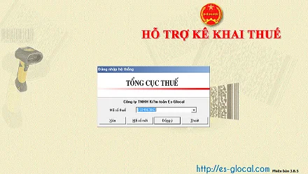 HTKK phiên bản 3.8.5 nâng cấp của Tổng cục Thuế Mới nhất