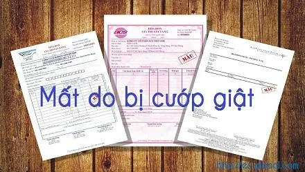 Mất hóa đơn do bị cướp giật có bị xử phạt không