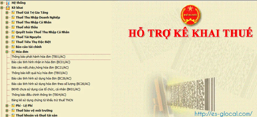 Thủ tục thông báo phát hành hóa đơn năm 2018