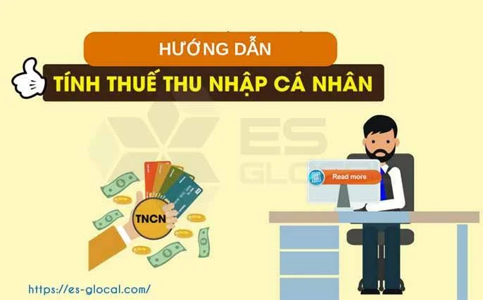 Cách tính thuế TNCN từ 2 nơi