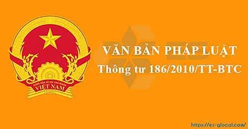 Thông tư 186/2010/TT-BTC Hướng dẫn chuyển lợi nhuận ra nước ngoài