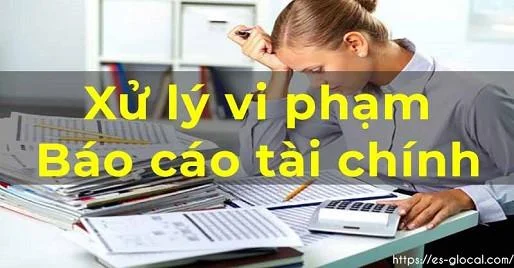 Xử lý vi phạm BCTC