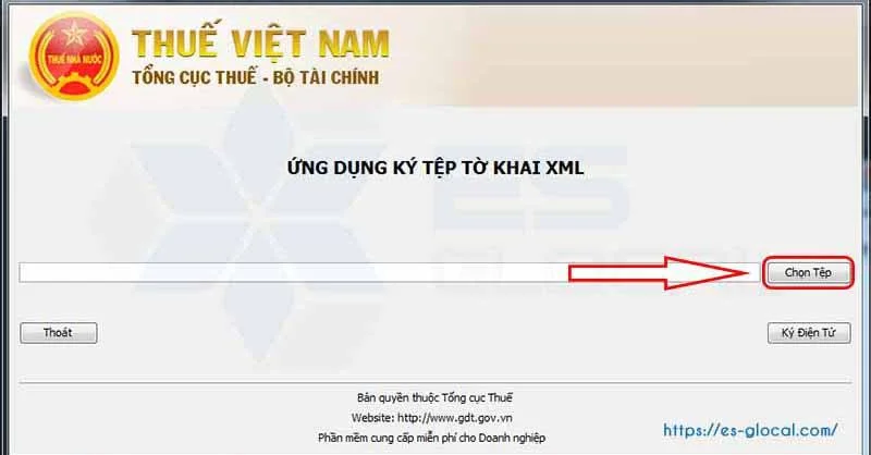 Phần mềm ký offline file xml