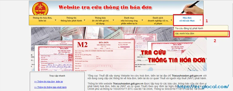 Tra cứu hóa đơn điện tử 8