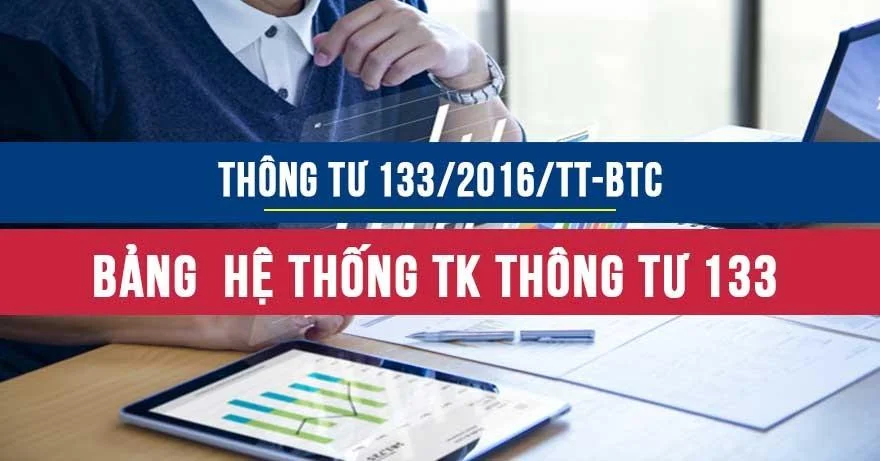 Hệ thống bảng tài khoản TT133