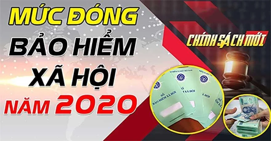 Mức đóng BHXH năm 2020