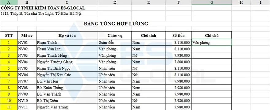 cách dùng hàm index và match