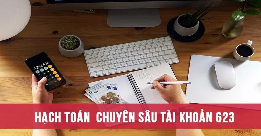 Hạch toán tài khoản 623