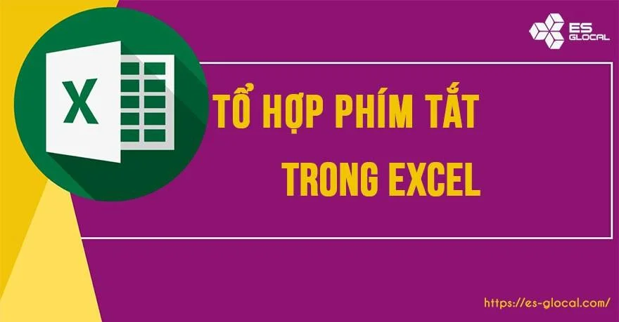 phím tắt trong Excel