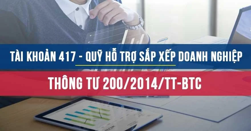 Tài khoản 417 theo Thông tư 200 năm 2014 của BTC