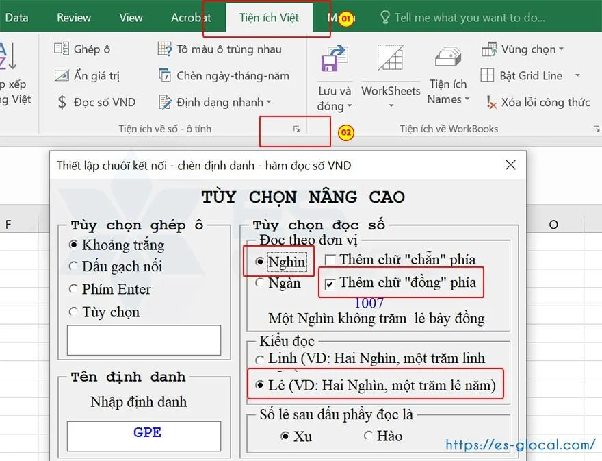 Cách đọc số thành chữ