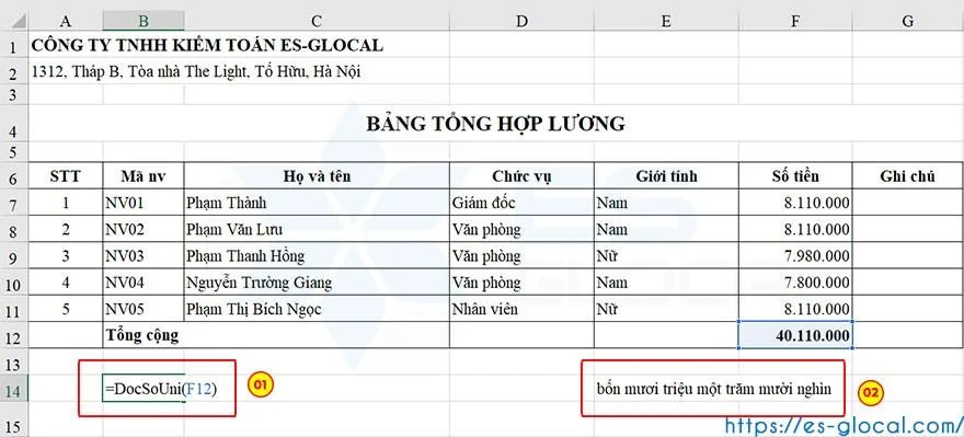 Đọc số ra chữ