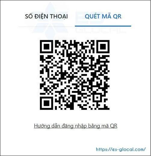 Quét mã QR code để đăng nhập tài khoản zalo on web